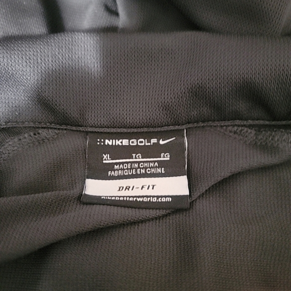 Nike Golf Dri-Fit Gray Polo Shirt "Benchmade" Short Sleeve Size XLarge - Picture 2 of 7